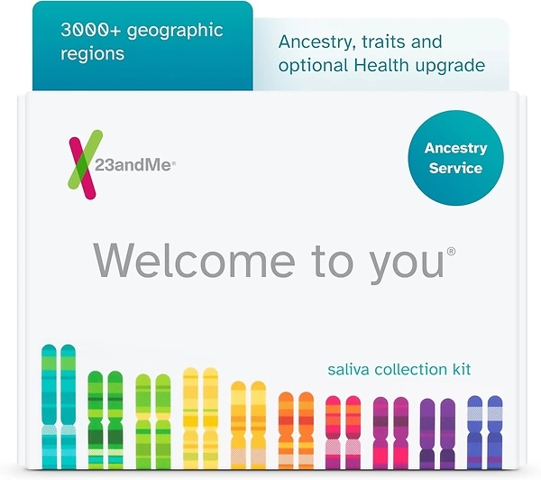 23andMe Ancestry Service - DNA Test Kit with Personalized Reports & Family Tree