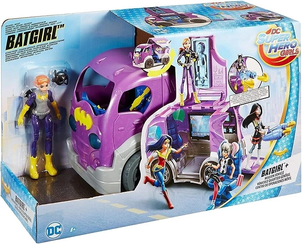 DC Super Hero Girls Mattel Batgirl & Vehicle Playset Doll