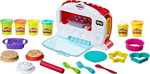 Play-Doh Kitchen Creations Magical Oven Play Food Set for Kids 3 Years and Up