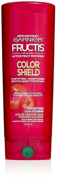 Garnier Fructis Color Shield Anti-Fade Conditioner for Color Treated Hair, 12 Fl Oz