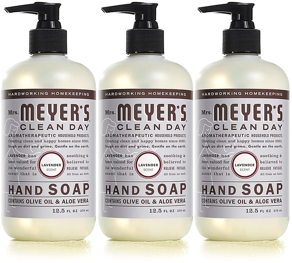 MRS. MEYER'S CLEAN DAY Hand Soap, Lavender, 12.5 fl. oz, 3 Count