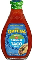 Ortega Original Taco Sauce, Mild, 16 Ounce