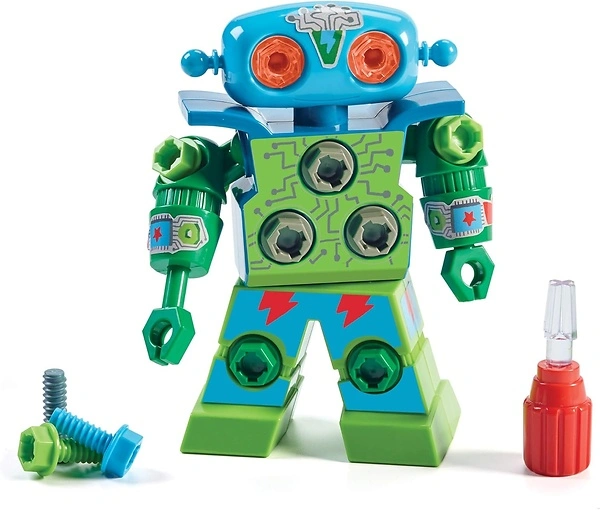Educational Insights Design & Drill Robot Take Apart Toy, 23 Pieces, Ages 3+