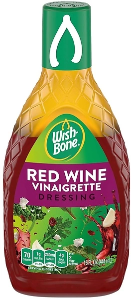 Wish-Bone Red Wine Vinaigrette Salad Dressing, 15 FL OZ