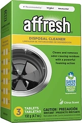 Affresh Garbage Disposal Cleaner, Removes Odor-Causing Residues, 3 Tablets