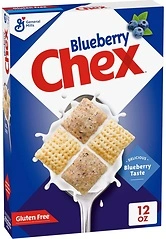 Blueberry Chex Cereal, Gluten Free Breakfast Cereal, Made with Whole Grain, 12 oz
