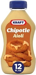 Kraft Chipotle Aioli, 12 fl oz Bottle