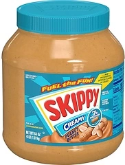 SKIPPY Peanut Butter, Creamy, 7 g protein per serving, 64 oz