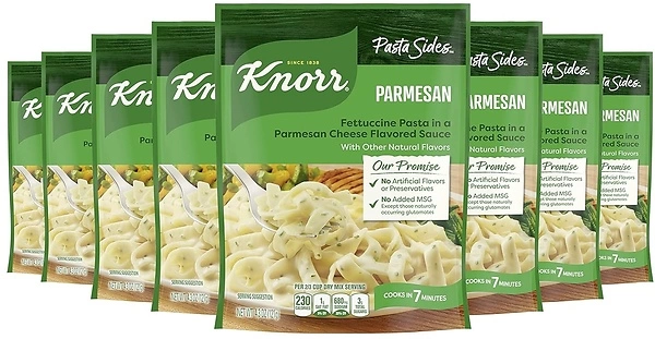 Knorr Pasta Sides Pasta Side Dish, Parmesan 4.3 Oz (Pack of 8)