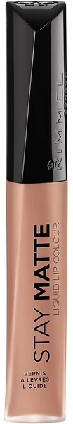 Rimmel London Stay Matte Liquid Lip Color, Full Coverage, 710 Latte To Go, .21oz