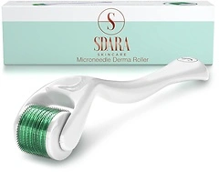 Sdara Derma Roller Microneedling Roller for Face - Includes Storage Case