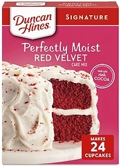 Duncan Hines Red Velvet Cake Mix, 15.25 oz.