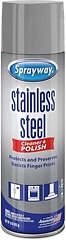 Sprayway Water-Based Stainless Steel Cleaner, 15 Fl Oz