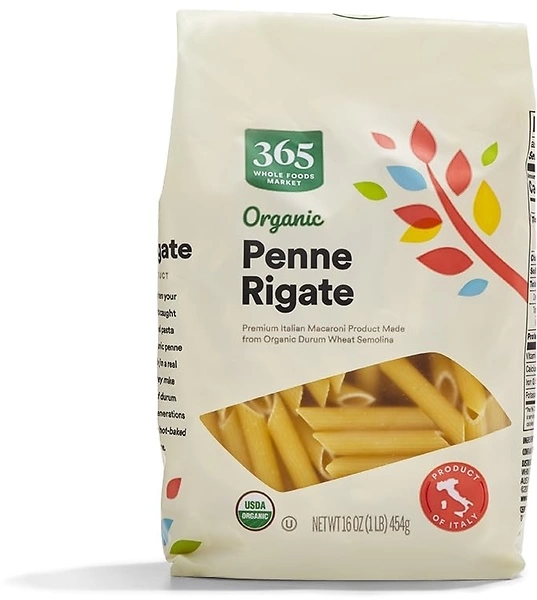 365 by Whole Foods Market, Organic Penne Rigate, 16 Ounce