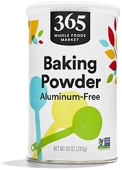 365 by Whole Foods Market, Baking Powder Aluminum Free, 10 Ounce