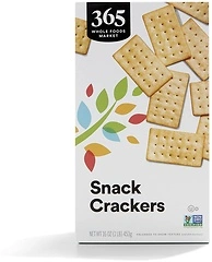 365 by Whole Foods Market, Natural Buttery Flavor Snack Crackers, 16 Ounce
