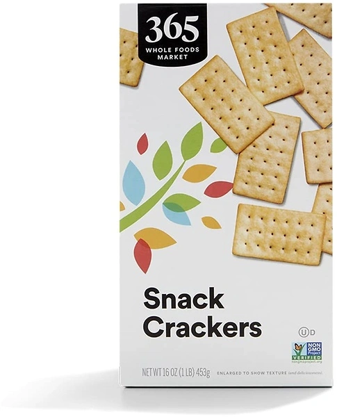 365 by Whole Foods Market, Natural Buttery Flavor Snack Crackers, 16 Ounce
