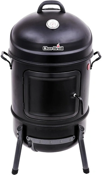 Charbroil 20" Bullet Charcoal Smoker, Black - 18202076