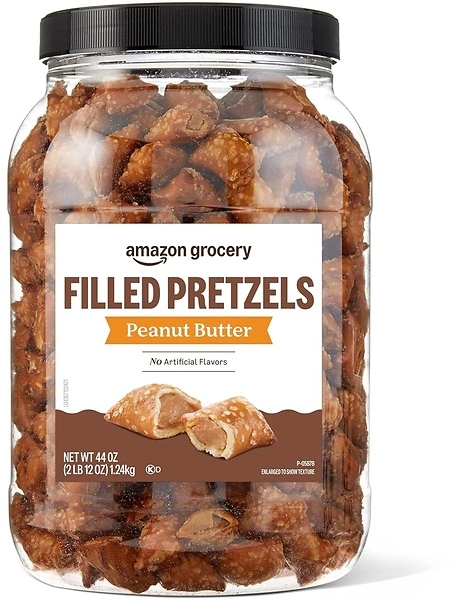 Amazon Grocery Peanut Butter Filled Pretzels, 44 Oz
