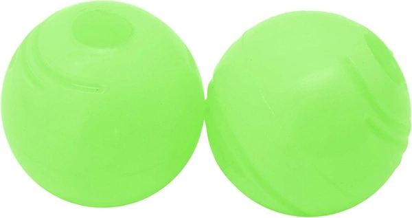 Chew King Glowing Fetch Ball, Dog Ball Toys, 2.5" 2-Pack Balls