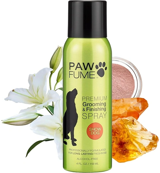 PAWFUME Dog Grooming Spray, Deodorizer & Cologne, Long Lasting, Show Dog Formula