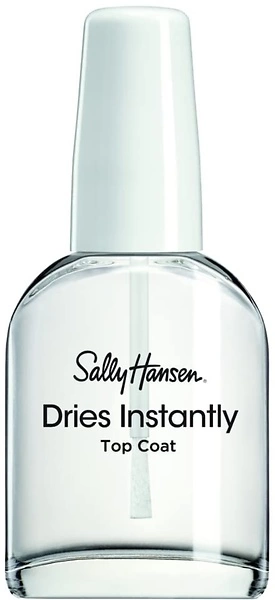 Sally Hansen Insta-Dri Quick Dry Top Coat, Long-Lasting Shine, Clear Nail Polish