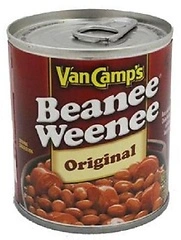 Van Camp's Original Beanee Weenee, Canned Food, 7.75 oz