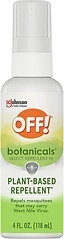 OFF! Botanicals Insect Repellent, Plant-Based Bug Spray & Mosquito Repellent, 4 Oz