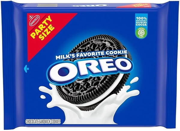 OREO Chocolate Sandwich Cookies, Party Size, 25.5 oz