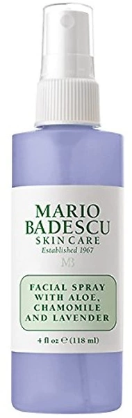 Mario Badescu Facial Spray, Aloe, Chamomile, Lavender, Hydrates, 4 FL OZ