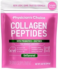 Physician's CHOICE Collagen Peptides - Hydrolyzed Protein Powder for Hair & Skin