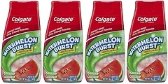 Colgate Kids Fluoride Toothpaste, Watermelon Burst, Ages 2+, 4.6 oz, 4 Pack