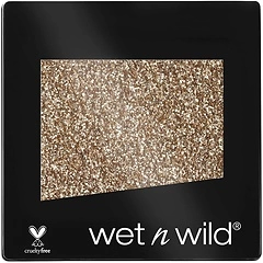 wet n wild Color Icon Glitter Eyeshadow, Vitamin E Infused, Cruelty-Free - Brass