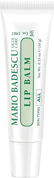 Mario Badescu Moisturizing Lip Balm for Dry Cracked Lips, 0.35 Oz