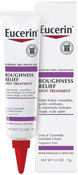 Eucerin Roughness Relief Spot Treatment, Urea Enriched Moisturizer, 2.7 Oz