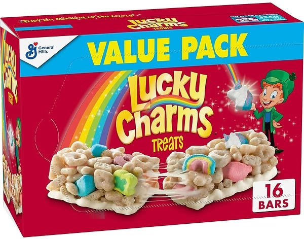 Lucky Charms Marshmallow Value Pack St. Patrick's Day Cereal Treat Bars