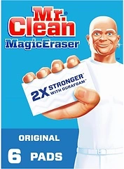 Mr. Clean Magic Eraser Original Cleaning Pads, All Purpose, White, 6 Count