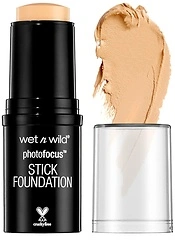 wet n wild Photo Focus Matte Foundation Stick Makeup, Soft Ivory Vegan & Cruelty-Free