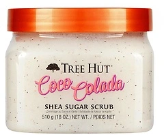 Tree Hut Shea Sugar Scrub Coco Colada, 18 oz, Ultra Hydrating Exfoliating Scrub