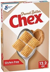 Peanut Butter Chex Cereal, Gluten Free Breakfast Cereal, 12.2 oz