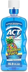 ACT Kids Anticavity Fluoride Rinse, Pineapple Punch, 16.9 fl. oz.