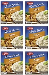 Recipe Secrets Lipton Soup and Dip Mix, Onion, 2 oz, 6 Pack
