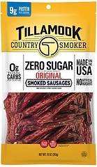 Tillamook Country Smoker Keto Friendly Zero Sugar Smoked Sausages, Original, 10 Ounce