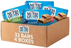 Nutri-Grain Soft Baked Breakfast Bars, Whole Grain, Variety Pack (32 Bars)