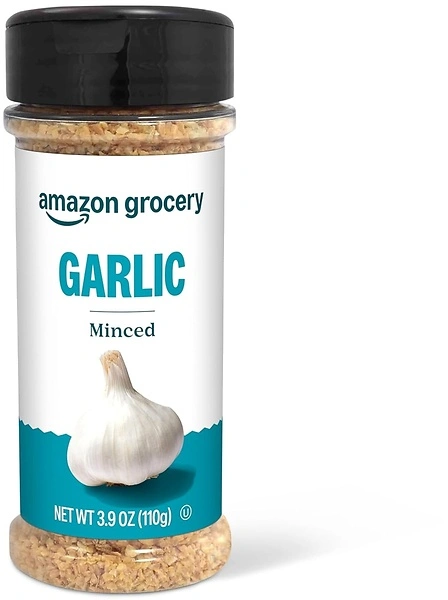 Amazon Grocery, Minced Garlic, 3.9 Oz