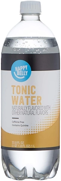 Amazon Brand - Happy Belly Water Tonic Liquid, 33.8 fl oz