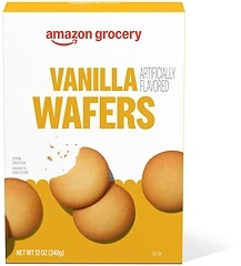 Amazon Grocery, Vanilla Wafers, 12 Oz