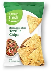 Amazon Fresh, Restaurant Style Tortilla Chips, 20 Ounce