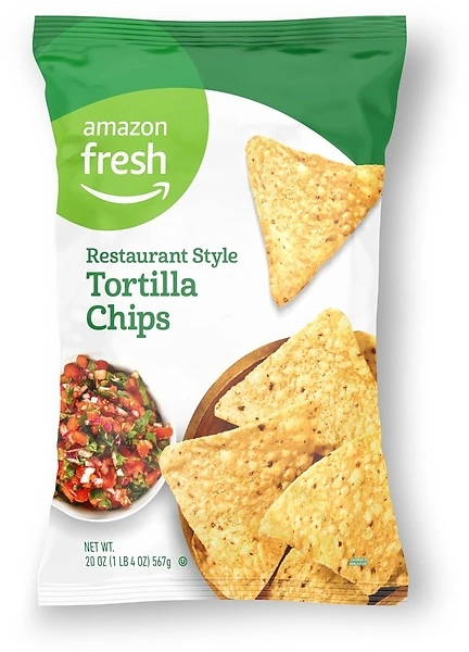 Amazon Fresh, Restaurant Style Tortilla Chips, 20 Ounce