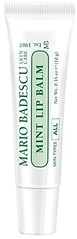Mario Badescu Mint Lip Balm, Coconut Oil & Shea Butter, Ultra-Nourishing, 0.35 Oz